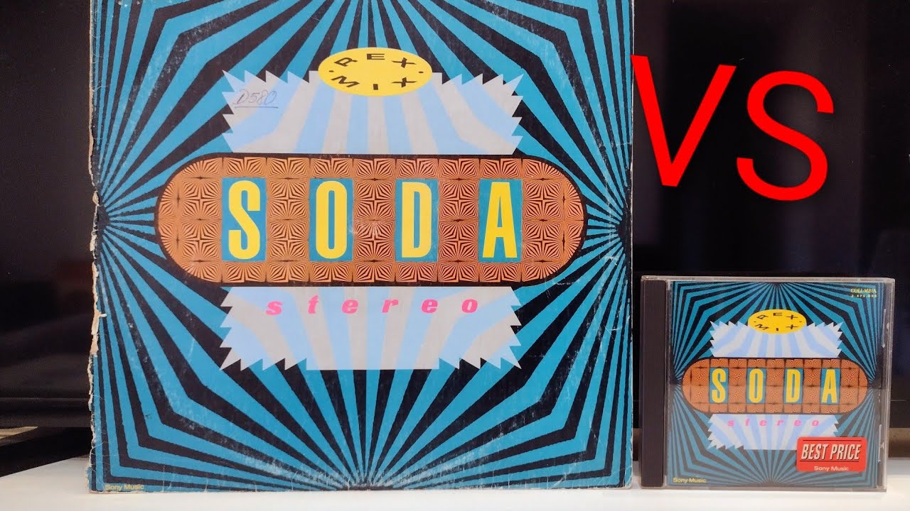 SODA STEREO REX MIX VINILO VS CD