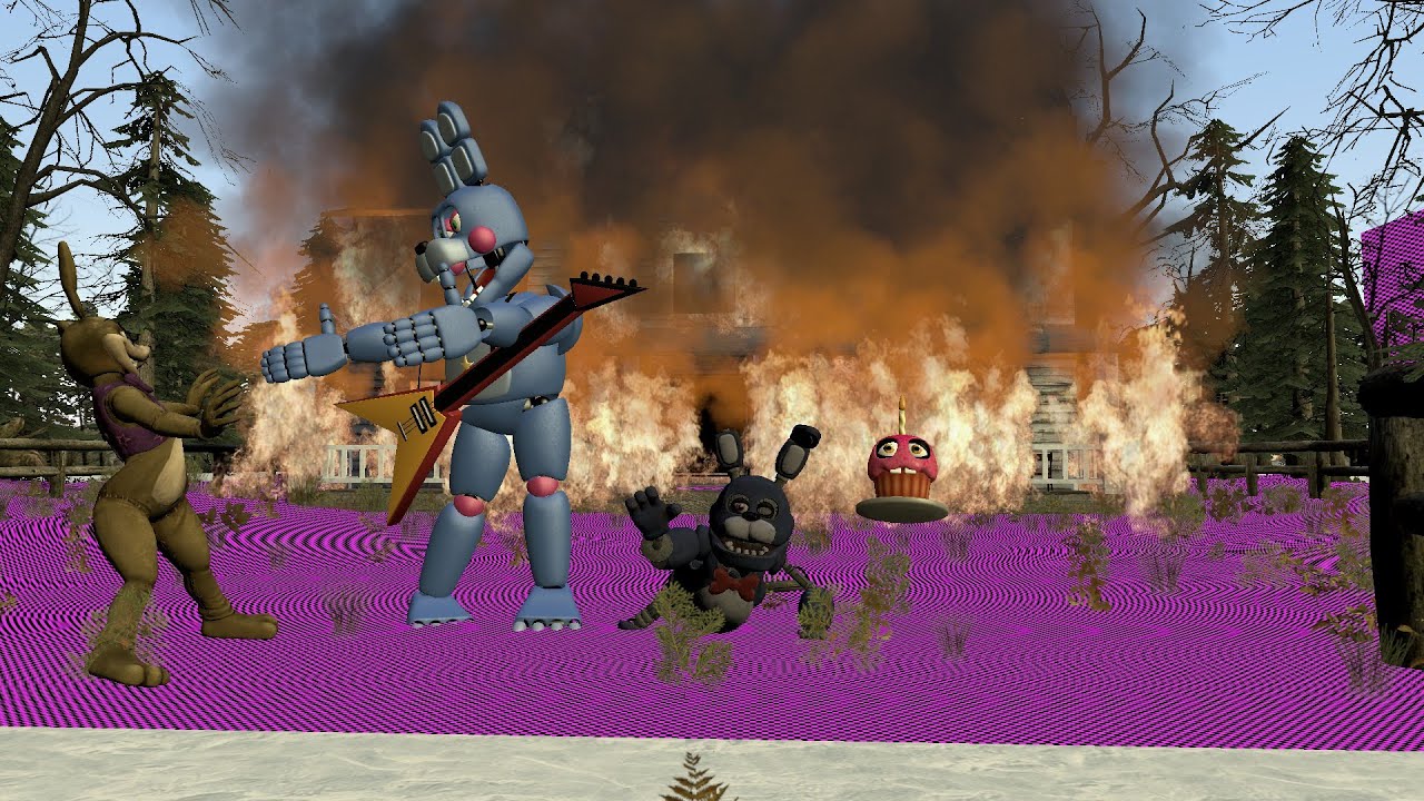 [GMOD FNAF] конец дома Фазбера