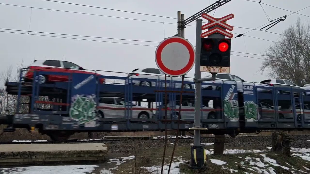 Železniční přejezd AŽD 71 Všetaty | P2785 | 24.1.2026