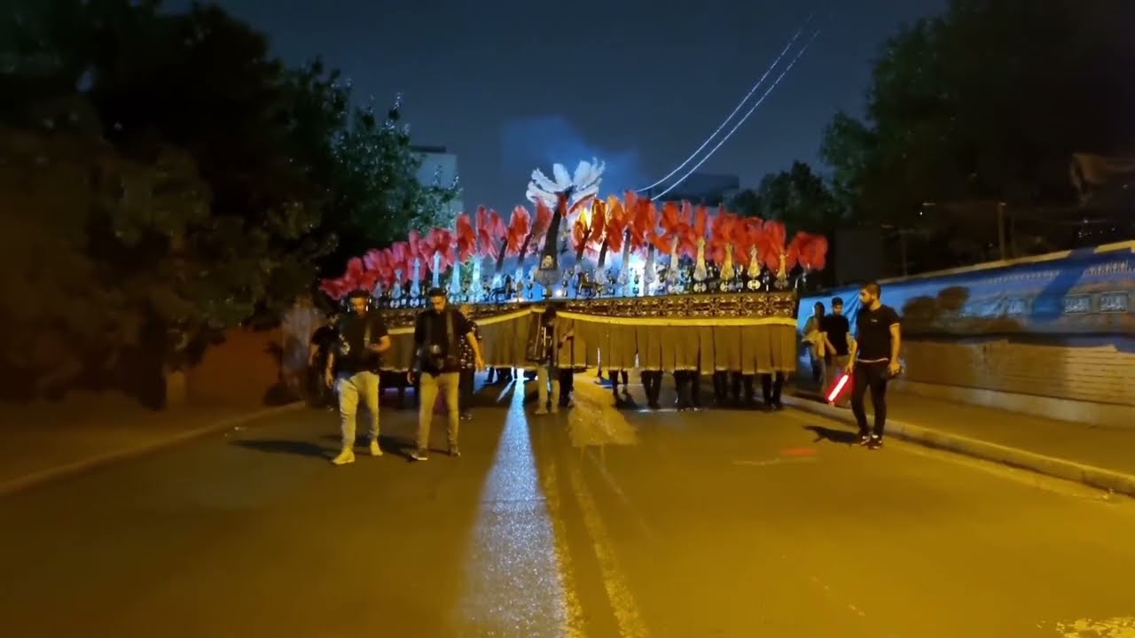 محرم  تهران هیئت عزاداری / Muharram  Iran