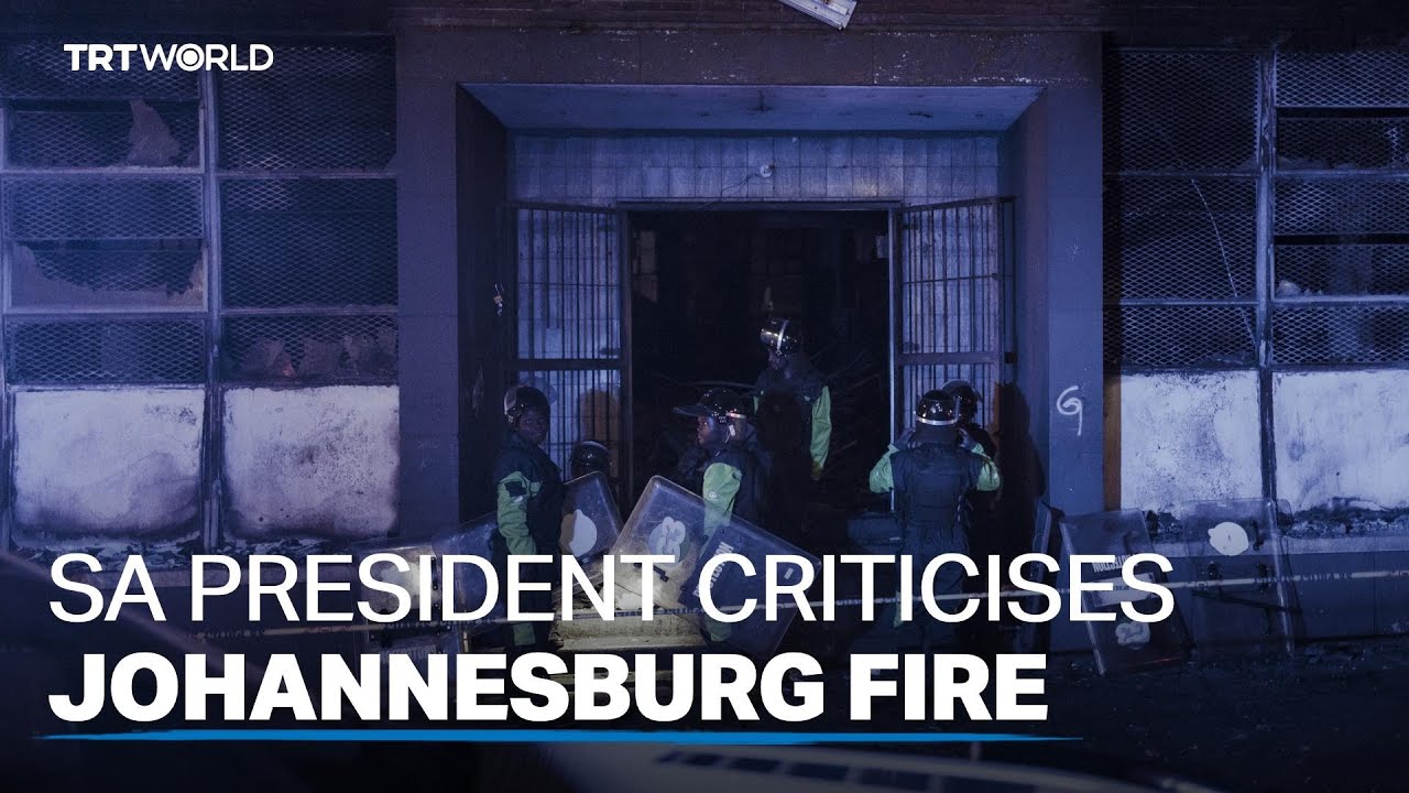 Dozens dead after Johannesburg fire engulfs a multi-storey building