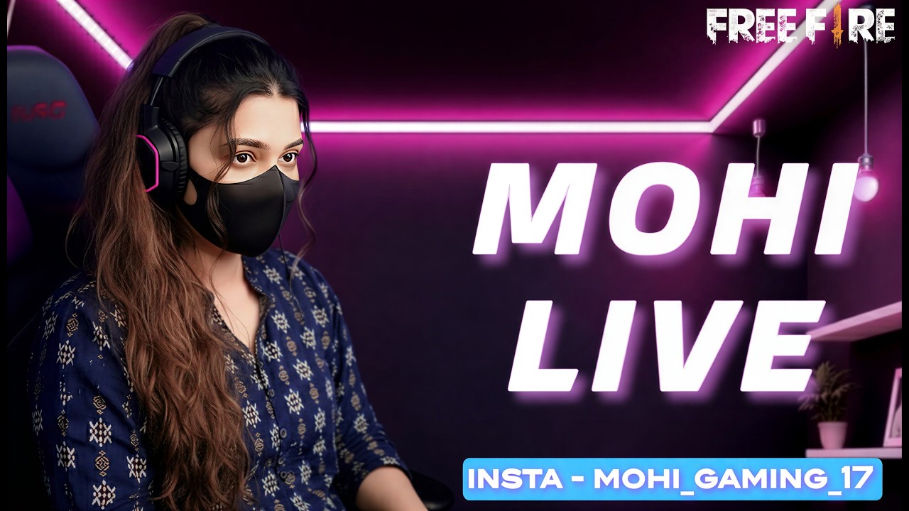 🔴 MOHI LIVE RANK PUSH 🔴 #freefirelive #ziyagamerlive #live #freefire