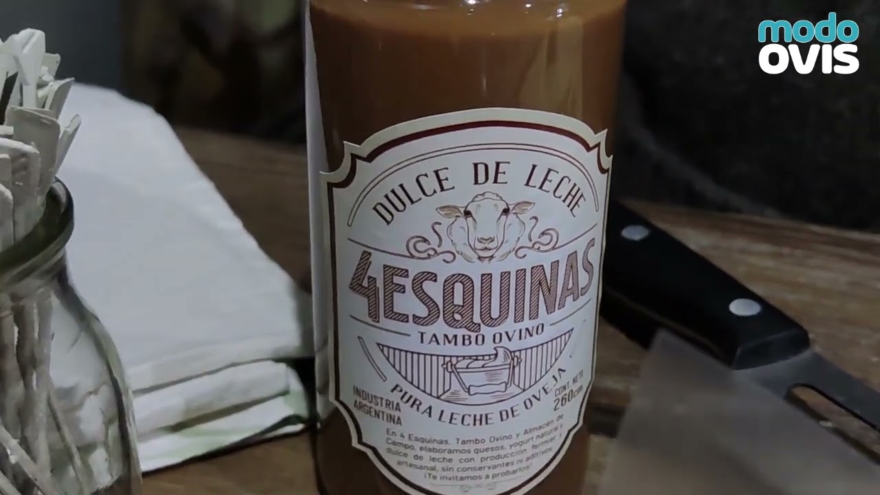 Quesos y dulce de leche de oveja, desde el tambo en Tandil a la mesa de tu casa, con 4 Esquinas.
