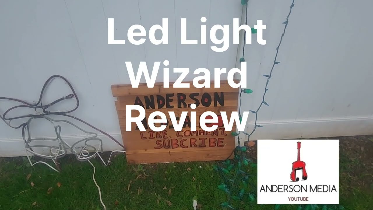 LED Light Wizard Light Show Review