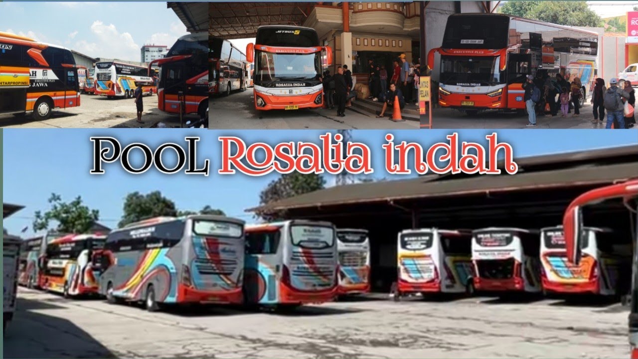 PANTAUAN ARUS MUDIK H 5 // PENUMPANG MULAI MEMADATI AGEN BUS ROSALIA INDAH 