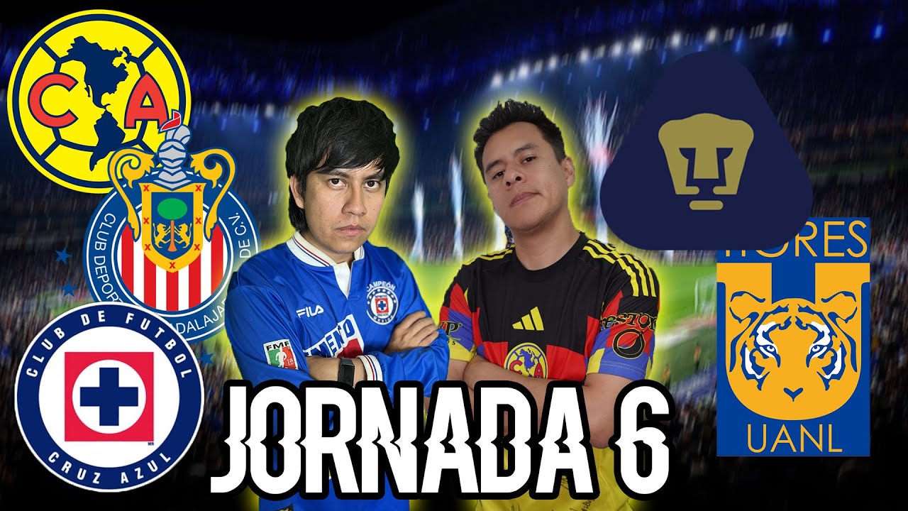 PREDICCIONES JORNADA 6 LIGA MX 🔥🔥🔥