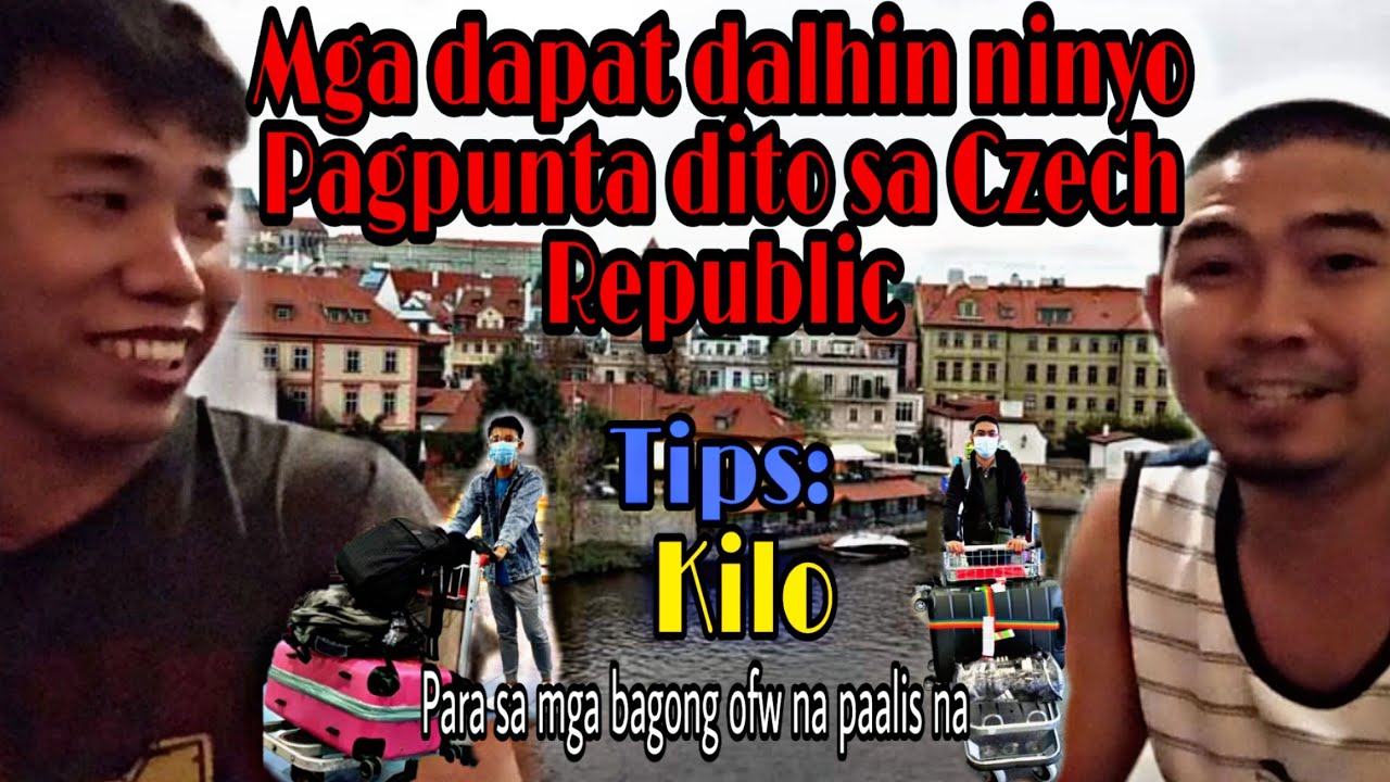 Mga dapat dalhin ninyo pagpunta dito sa Czech Republic
