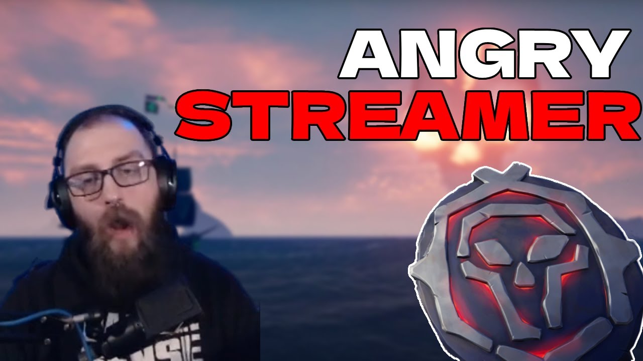 Angry streamers gets mad after losing fort of fortune