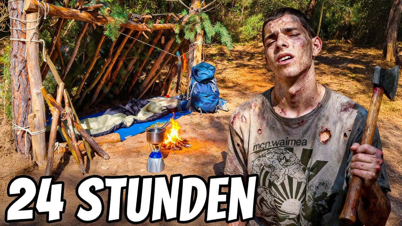 24 Stunden Solo Survival Challenge