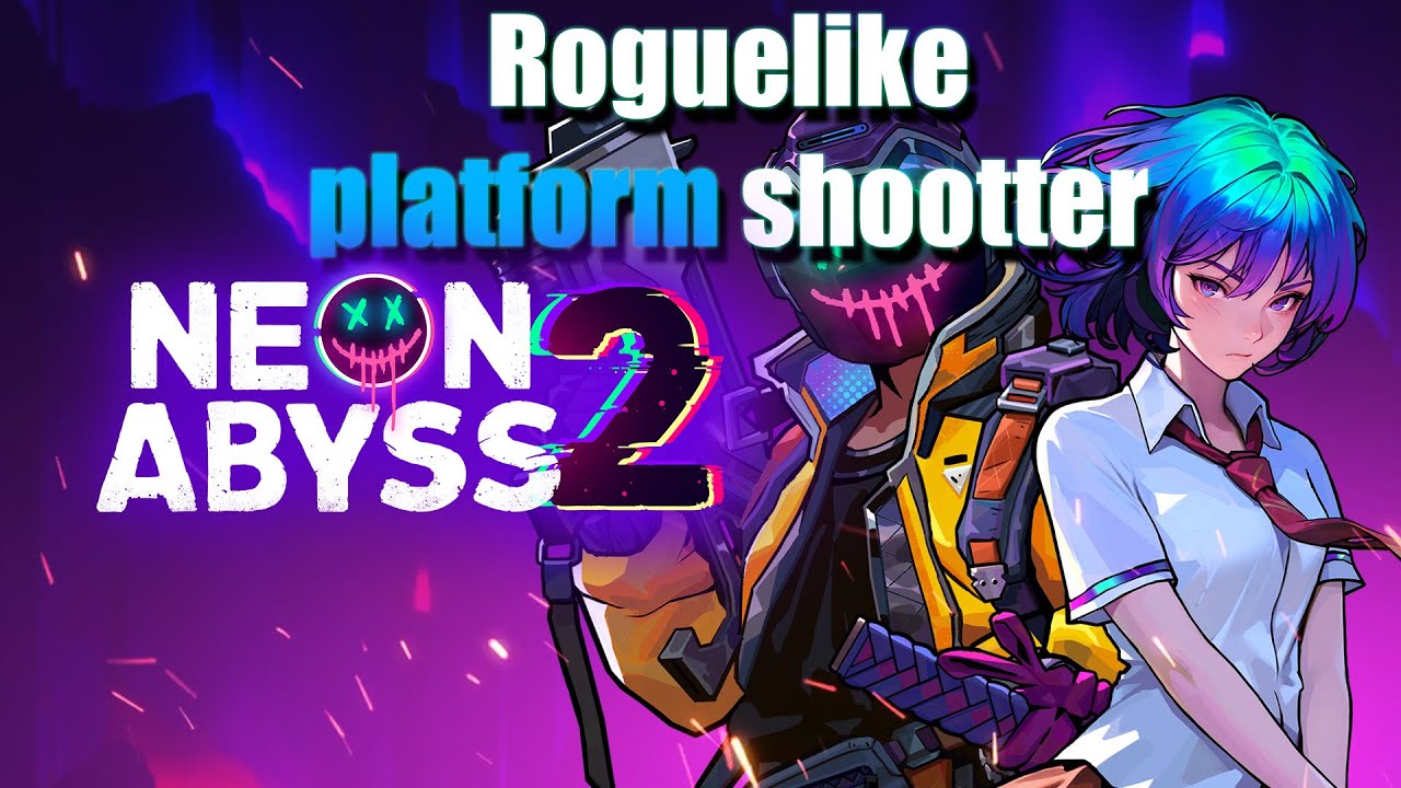 Roguelike platform shootter - Neon Abyss 2