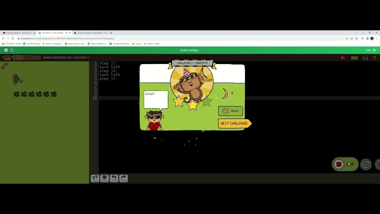 Code Monkey Coding Adventure First Steps Skill Mode Levels 1-1 To 1-11