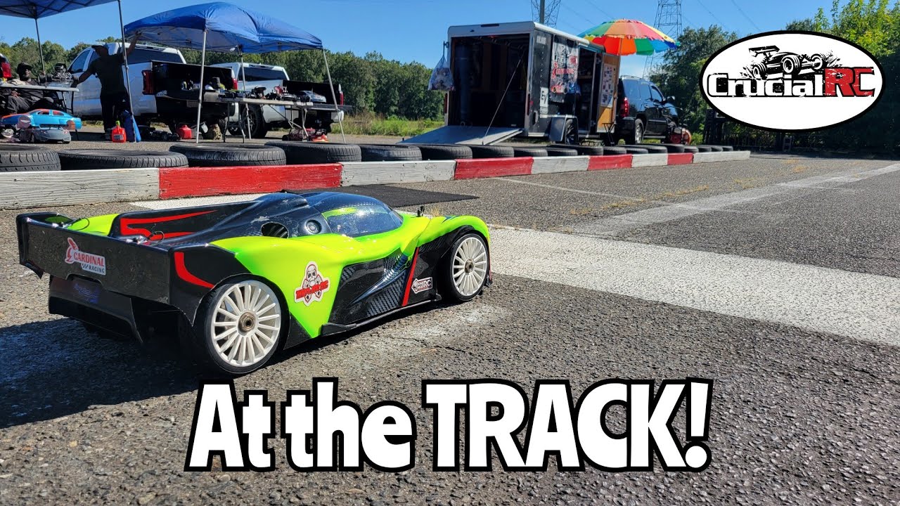 1st Electric MCD XS5 1/5 Scale RC Supercar Laps at Wagner Park - Thanks Eli!!