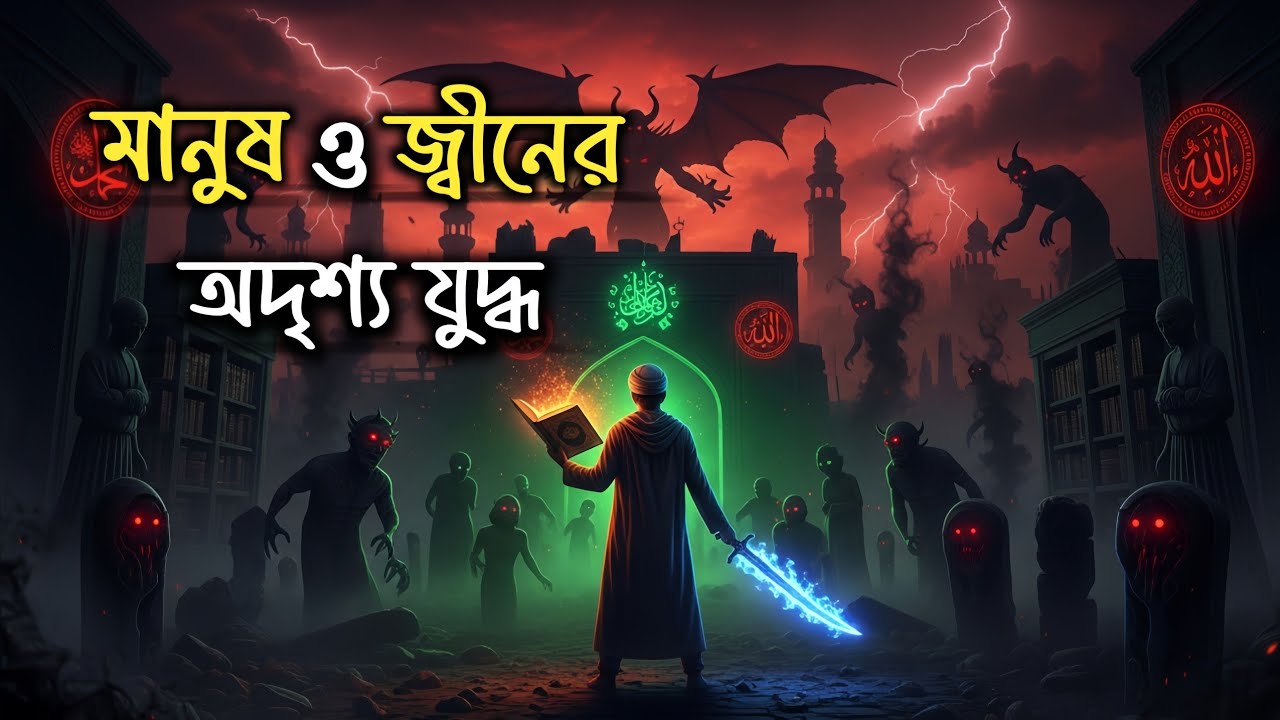 মানুষ ও জীনের অদৃশ্য যুদ্ধ | শয়তানের অভিশপ্ত কেল্লা ও মদিনার গোপন রহস্য | Journey By Islam Bangla