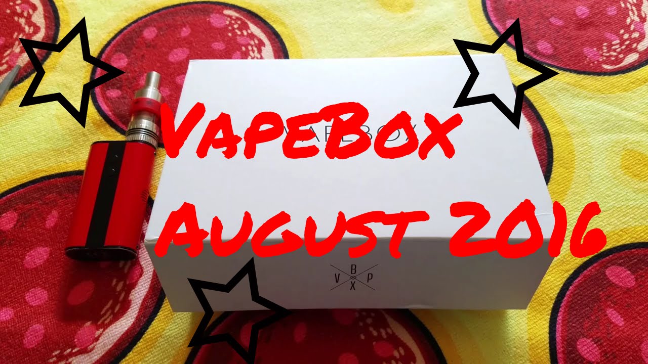 What's In My Vape-Box Episode 1 (August 2016)