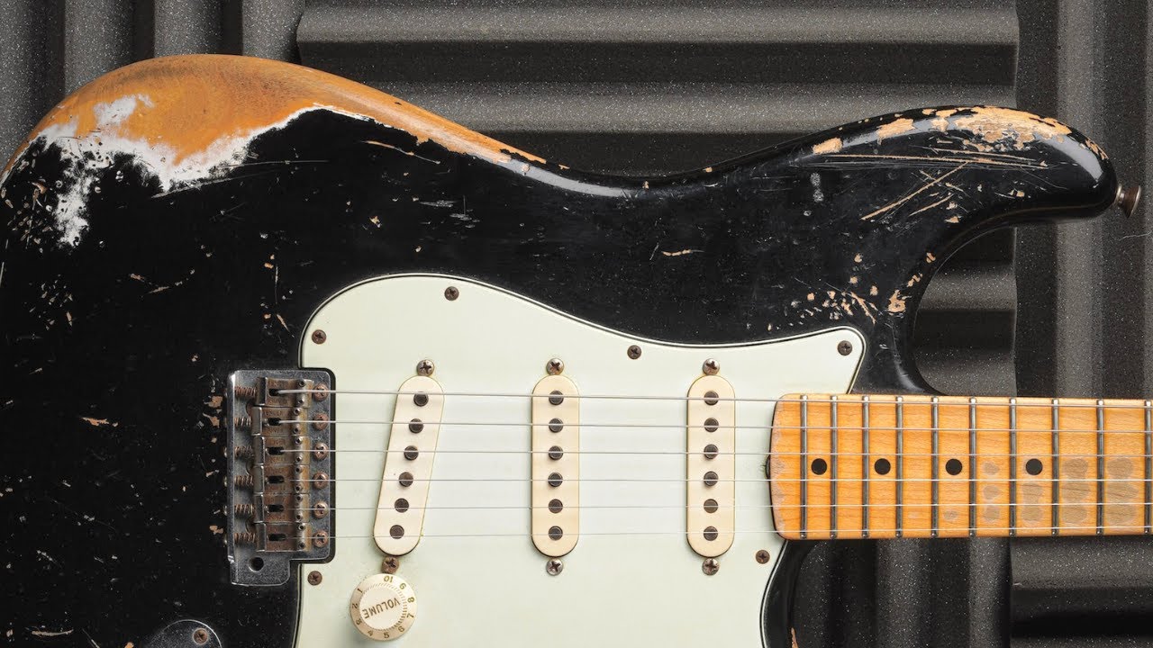 Aggressive Blues Rock Guitar Backing Track Jam in D Minor
