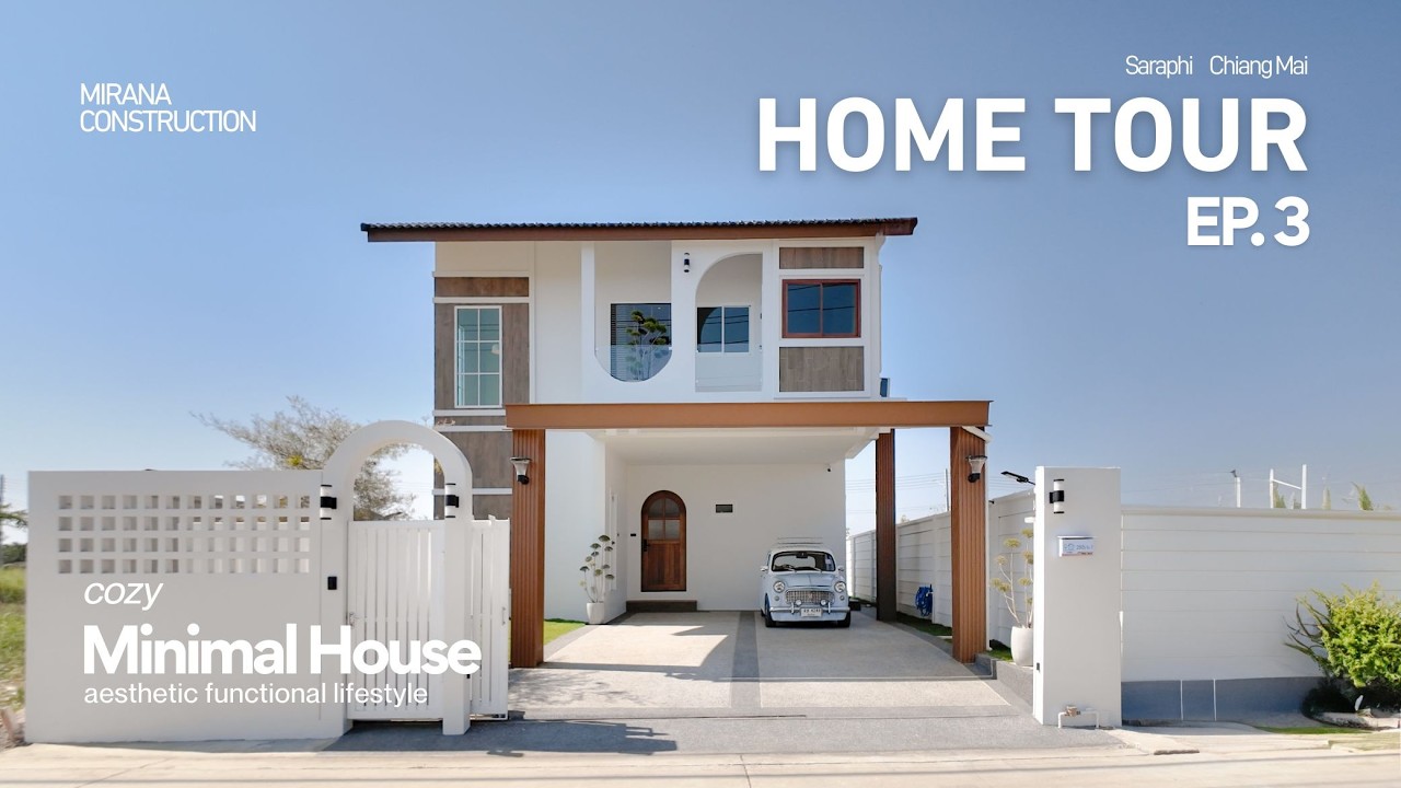 สร้างบ้านด้วยงบ 2.39 ล้านบาท กับ Mirana Construction จะได้บ้านแบบไหน ไปดูกันค่ะ / Home Tour EP.3 🏠👷