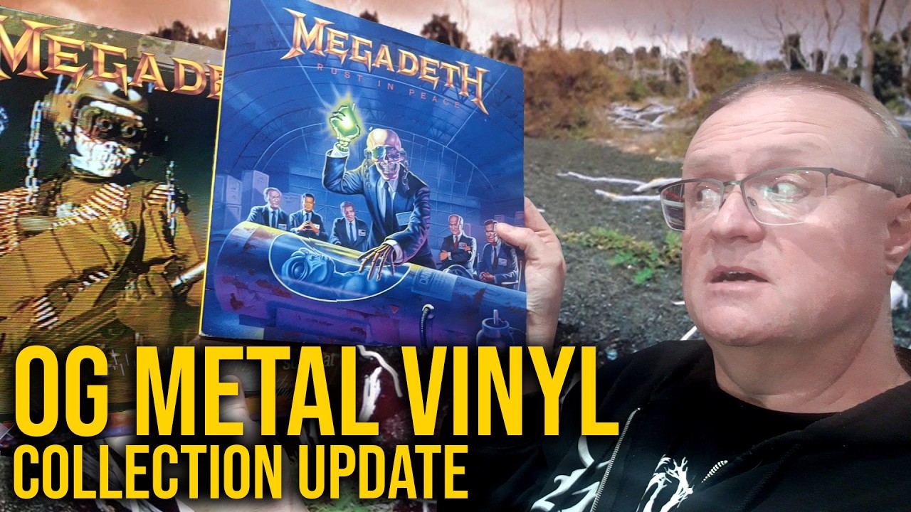 Обзор массивной коллекции оригинального винила METAL 80-х/90-х годов