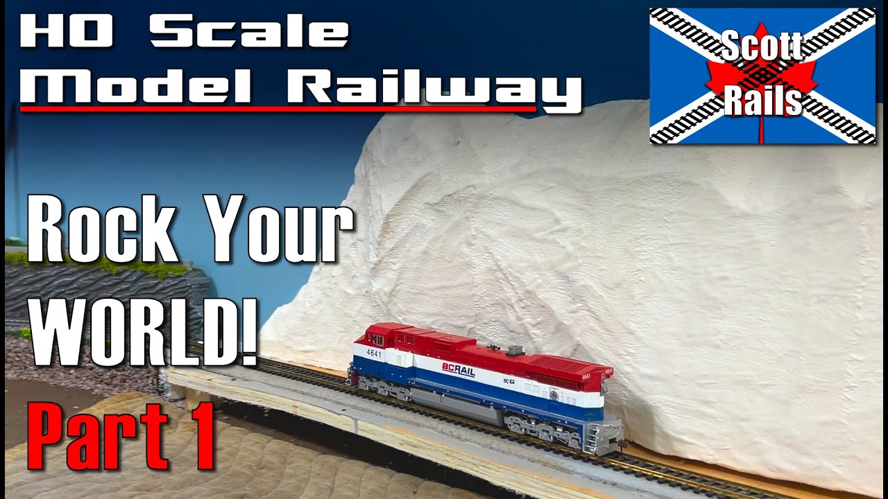 Making A Rock Cliff Face For My New Model railway Layout - Part One