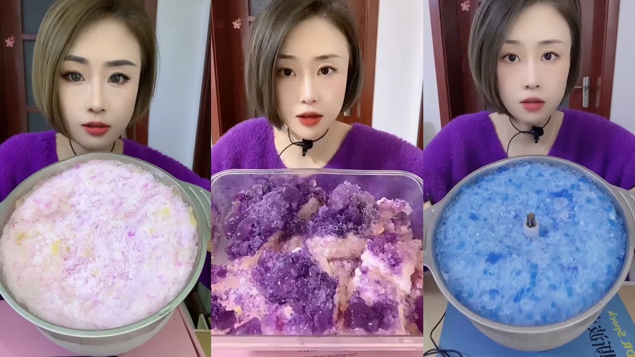 Crushed Ice Eating ASMR | Ice Eating 