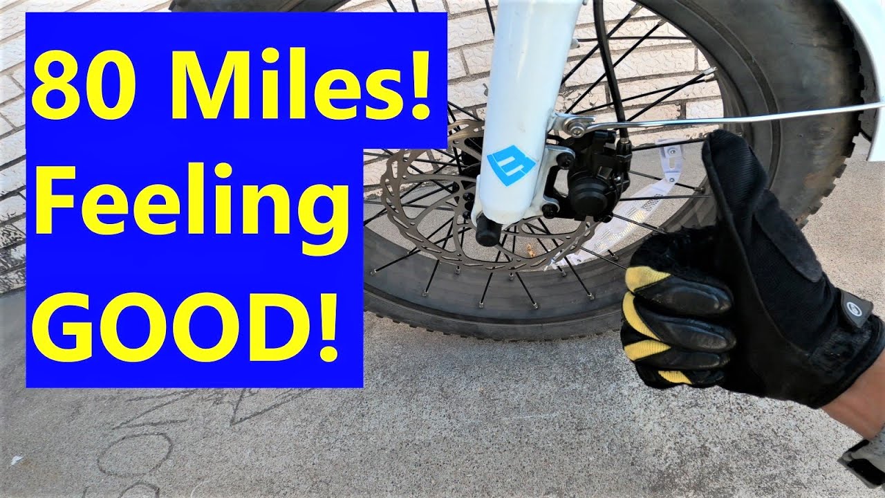 80 Mile Update -1st Brake Upgrade on Lectric XP3.0