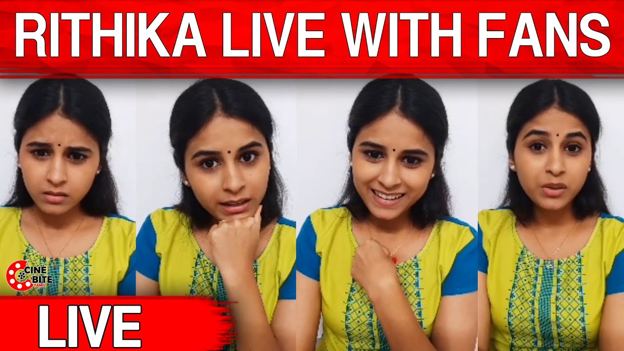 🔴LIVE FULL VIDEO  Rithika insta live with fans | Cook With Comali 2 Rithika Live Video | RithikaLive