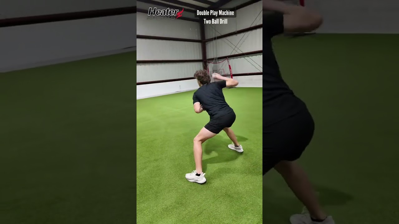 Mastering the Two-Ball Drill with the Double Play Pitching & Pitch Back Machine ⚾🔥