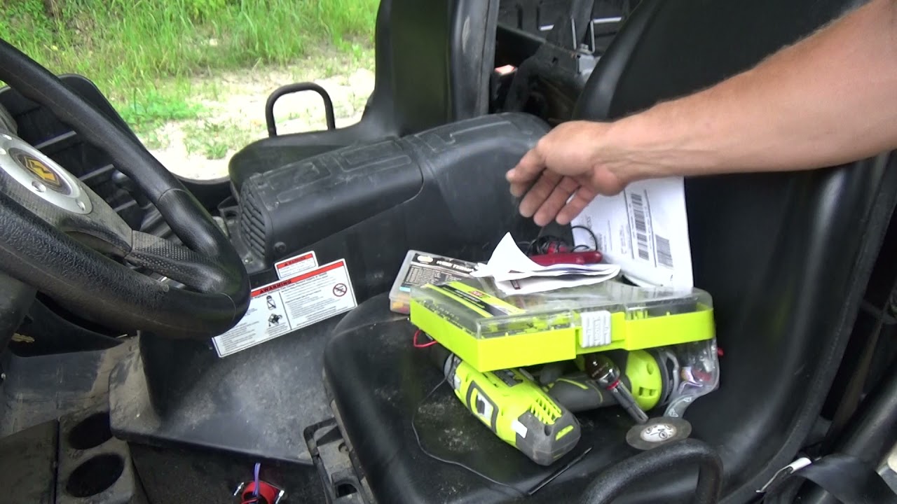 Mikey's 2016 Massimo MSU 500 MAGNUM Dyno-Boost ATV Performance Chip Installation Part 10