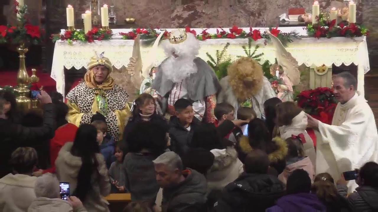 DÍA DE REYES. MISA DE PASTORELLA CON LOS REYES MAGOS