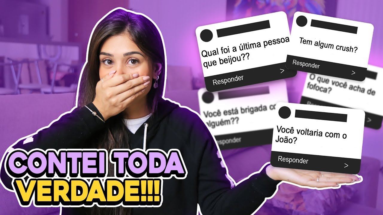 RESPONDENDO PERGUNTAS POLEMICAS E CONTEI TODA A VERDADE!!!
