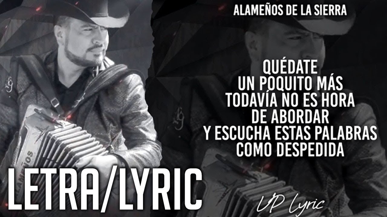 LETRA | Prometiste | Estudio 2021 💔 Alame&ntilde;os De La Sierra