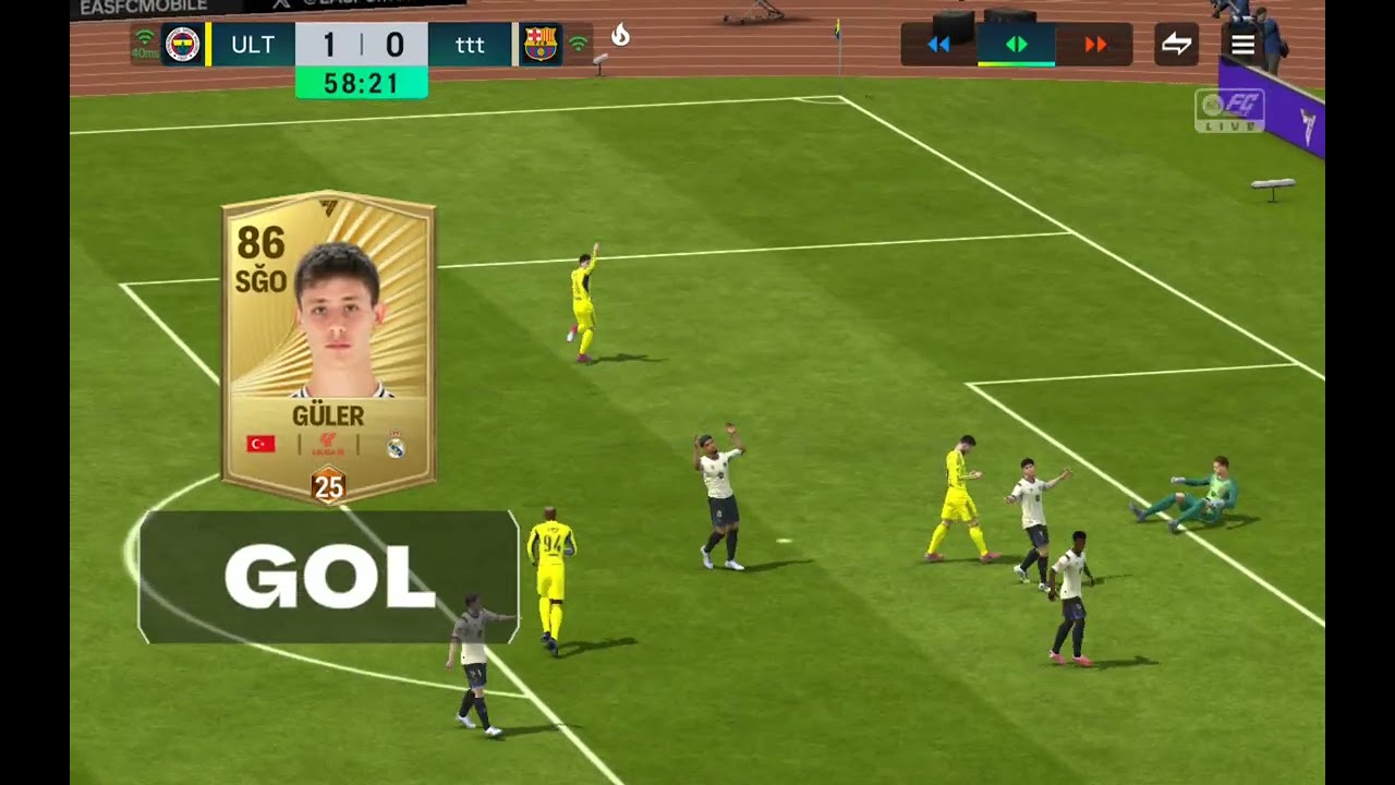 Avrupa ligi Gurup Aşaması Fenerbahçe  2=1 Barça