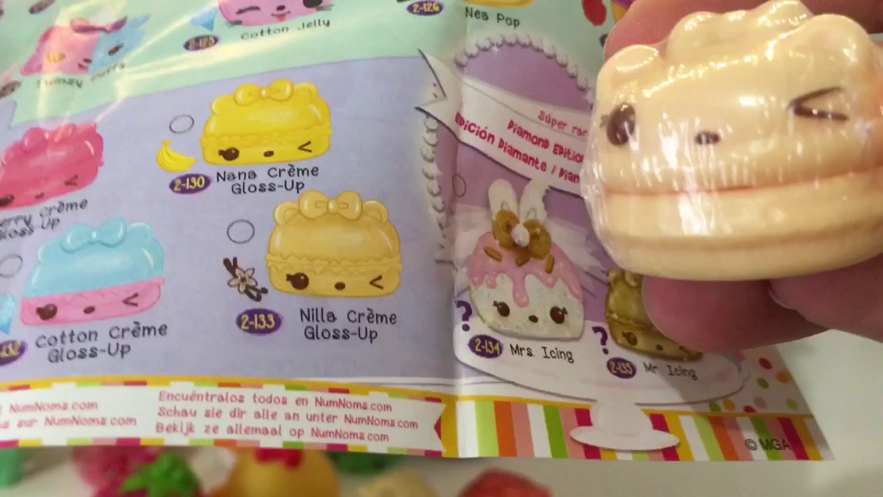 Num Noms blind bag opening! Series 2 and 3.1 / num noms lights