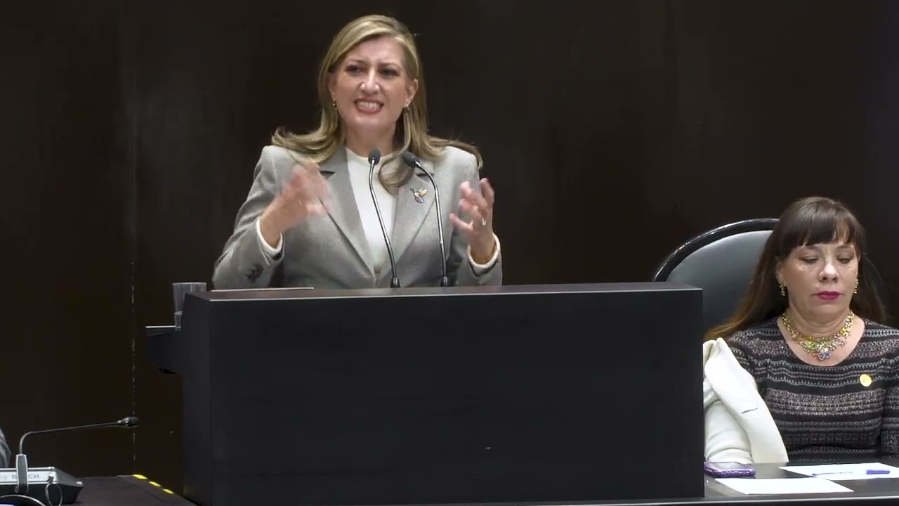 Intervención para presentar iniciativa para reformar la Ley de Salud, en materia de salud mental