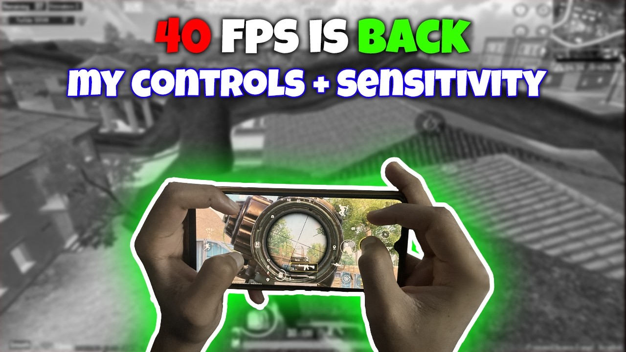 ESPORTS CONTROL + SENSITIVITY REVEALED (30,40,60,90,120 FPS) 4FINGER +  GYRO | VIVO Y73 | BGMI/PUBG