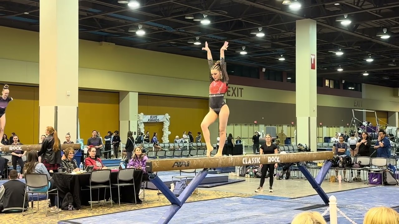 Cameron Rose 2028 | Classic Rock Invitational 2026 | Beam: 9.425 (T-1st)