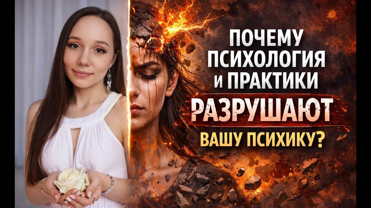 Почему психология и практики РАЗРУШАЮТ вашу психику?  Эфир - разбор клиентки.
