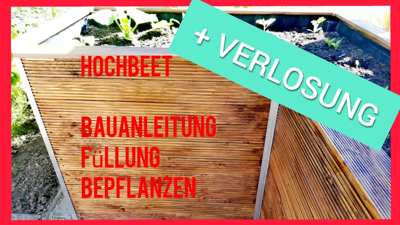 Hochbeet selber machen 🔨 aus Holz bauen 🪚 Eck-Hochbeet selbst gestalten 💡 Hochbeet richtig f&uuml;llen