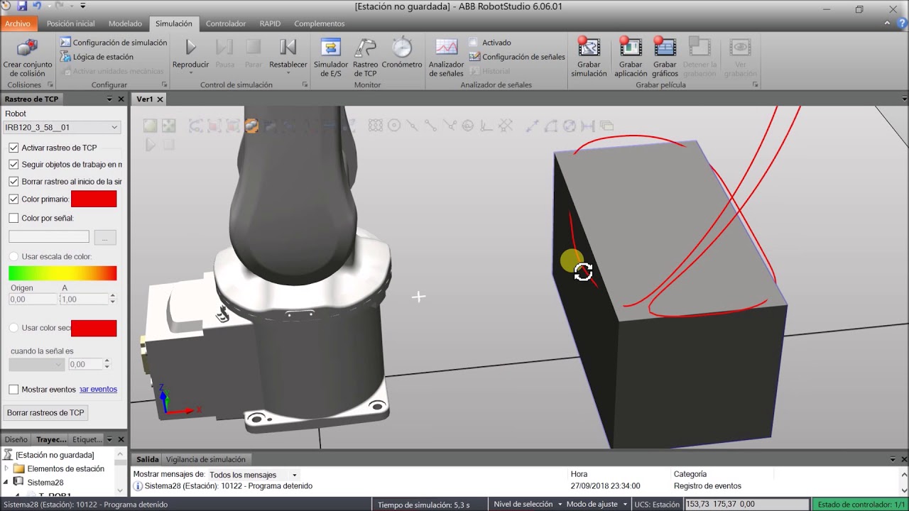 4 RobotStudio  Simulación
