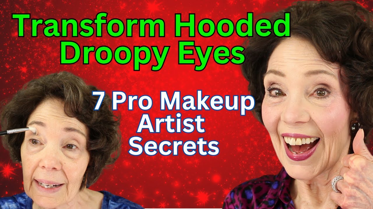 7 Pro Makeup Artist Secrets To Transform Hooded Droopy Eyes & Make Them Look Bigger