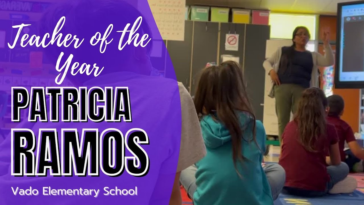Vado Elementary School Teacher of the Year 2022 - Ms. Ramos