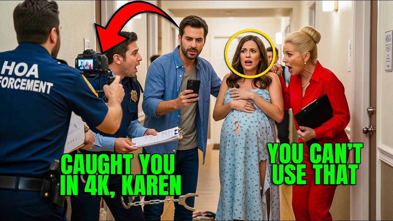 HOA Karen Uses Master Key to Force My Pregnant Wife Half-Naked, Within Minutes Judge Saw the Tape!