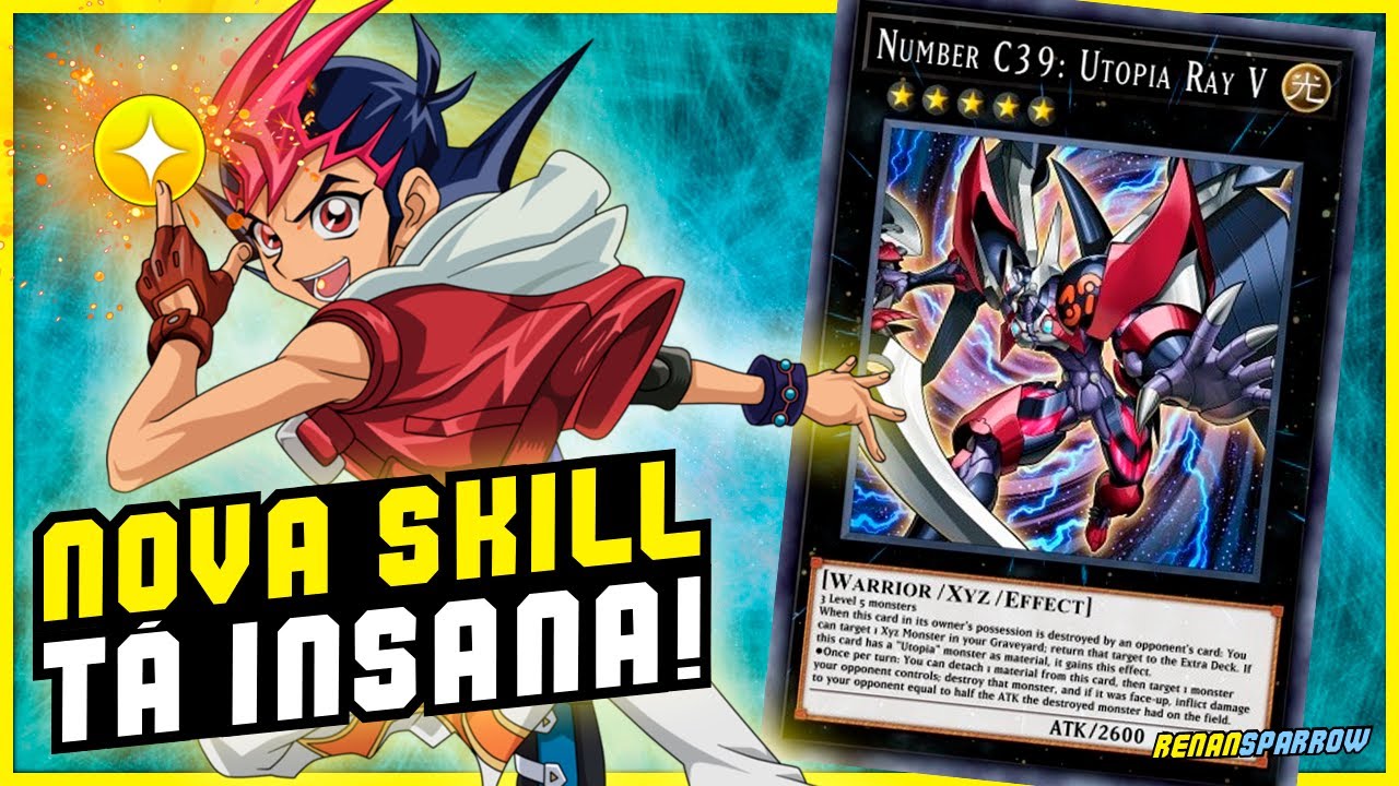 NOVO UTOPIA GANHOU UMA SKILL ABSURDA COM V SALAMANDRA! - Yu-Gi-Oh! Duel Links #2102