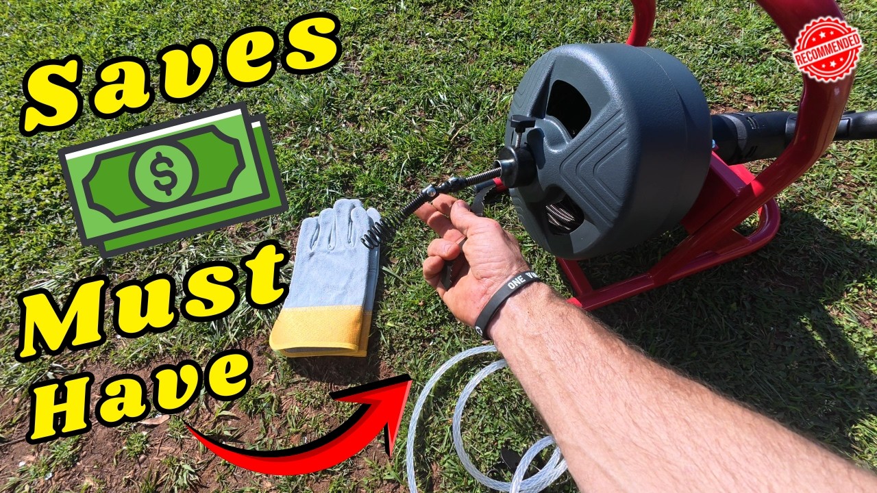 GARVEE Automatic Electric Drain Auger (Testing/Review)