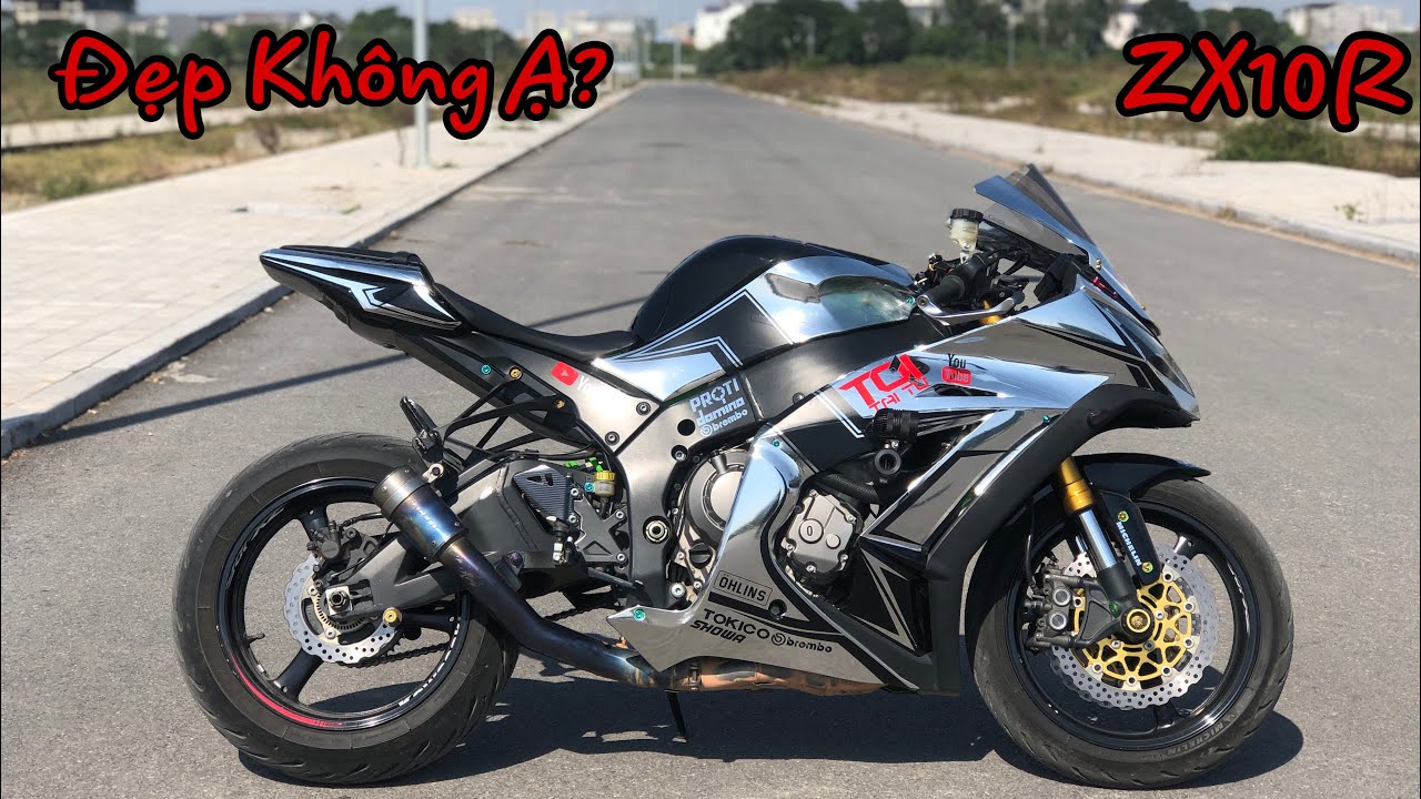 ZX10R Lên Tem Gao Bạc Thương Hiệu Của Tới Tài Tử | Màn Đọ Số May Mắn.