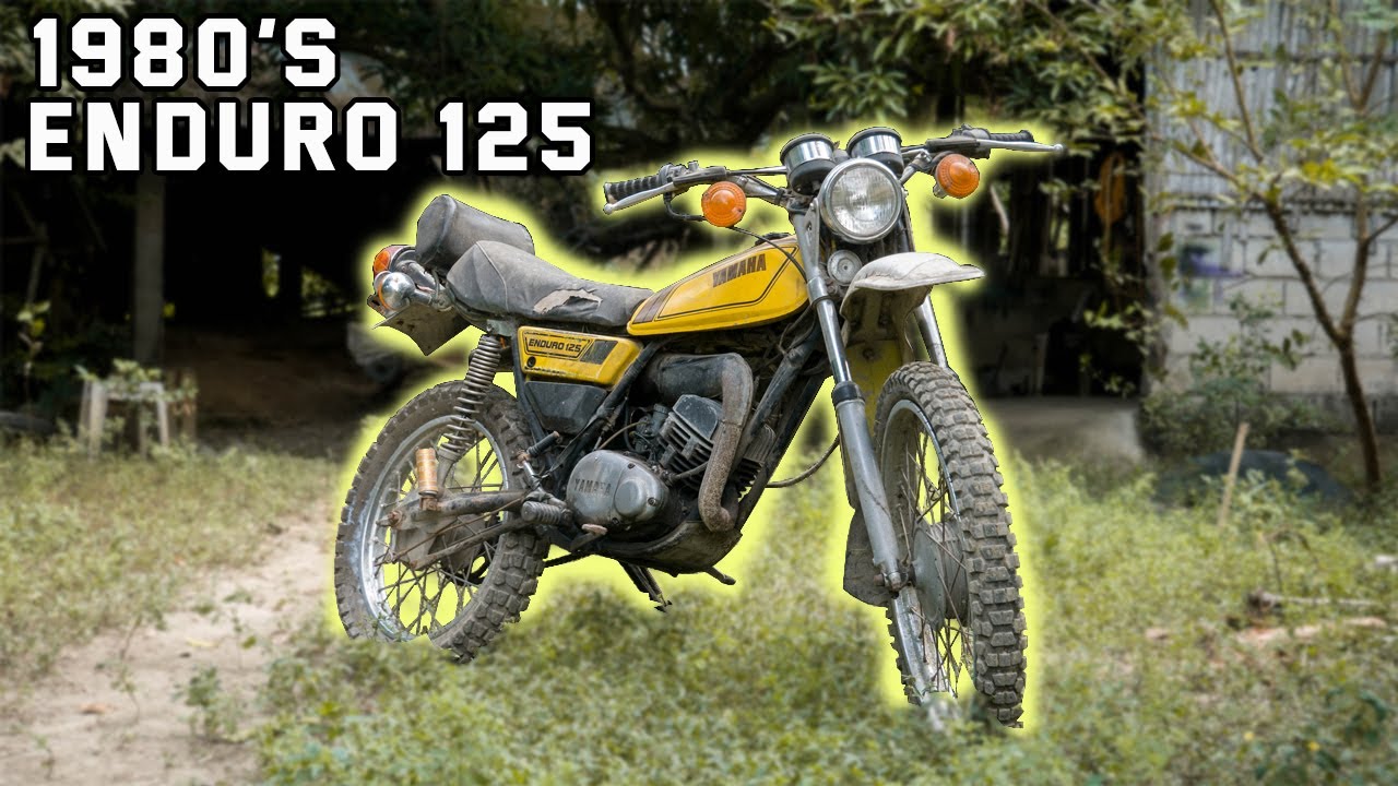 Restoration Of A Vintage Yamaha Dt125 -1980s 2stroke - Part 1