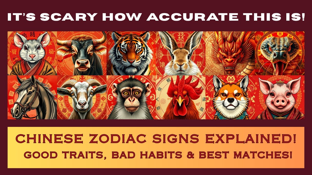 Chinese Zodiac Signs Explained | What Your Animal Sign Says About ? #chinesezodiac
