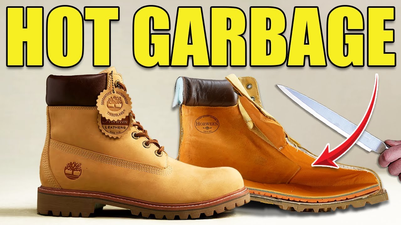 We busted Timberland and they should be EXTREMELY embarrassed! - Luxe Waterproof
