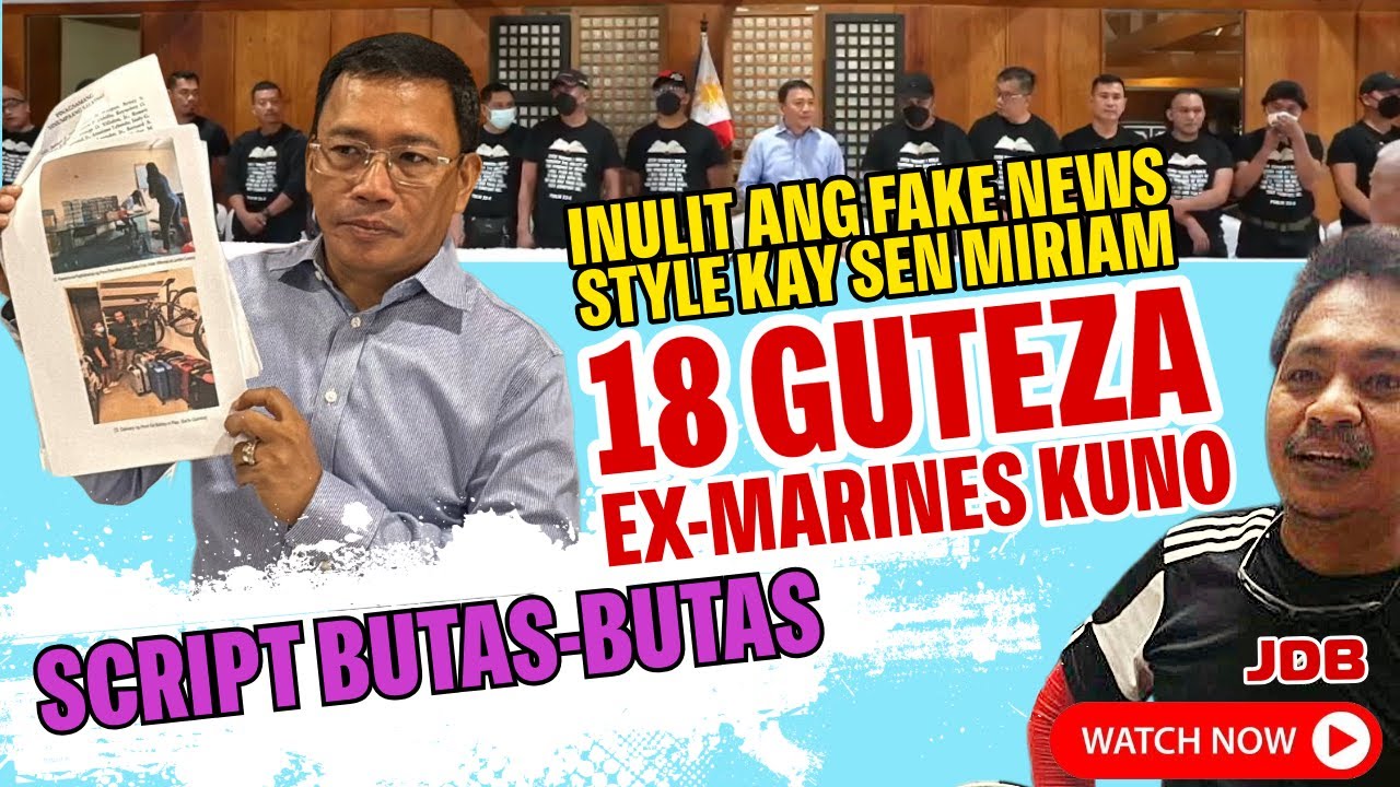 REBELASYON NG MINI GUTEZA AT FAKE NEWS LAWYER TADTAD NG BUTAS