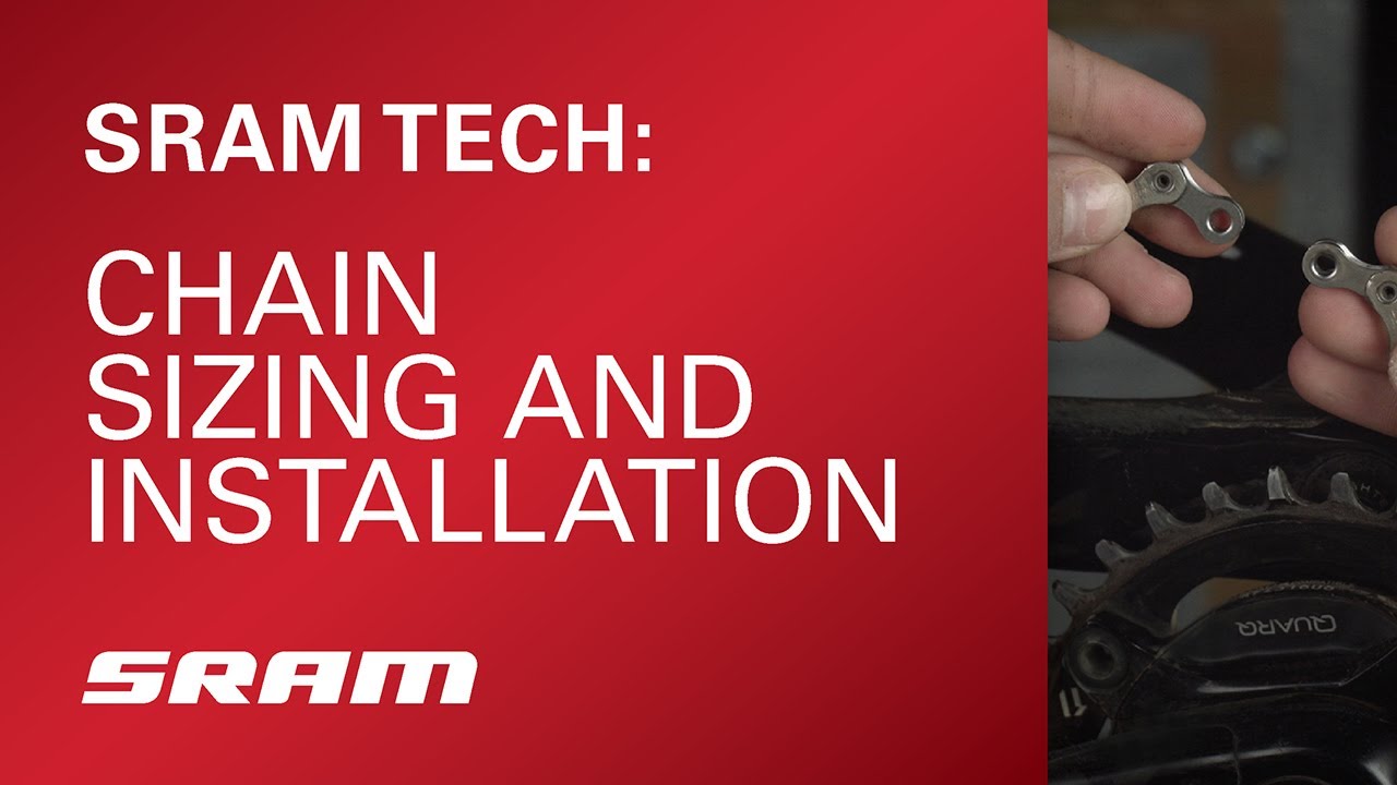 SRAM Tech: Размеры и установка цепи