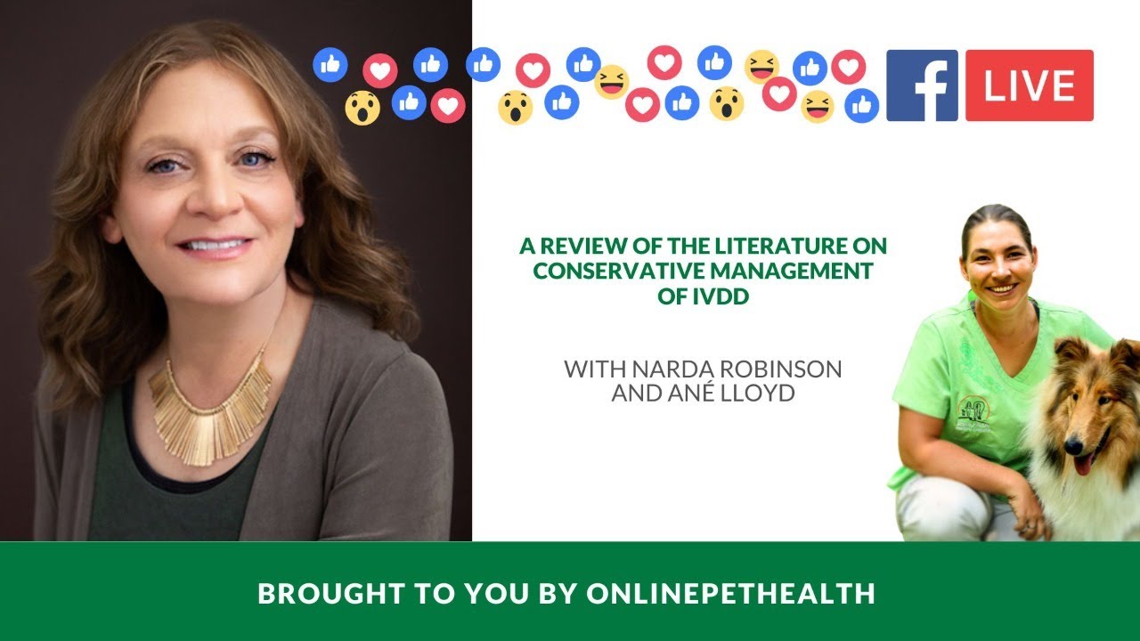 Conservative Management of IVDD, Narda Robinson